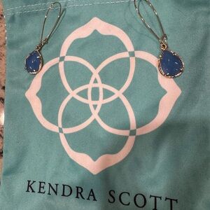 Kendra Scott Blue Drop Earrings